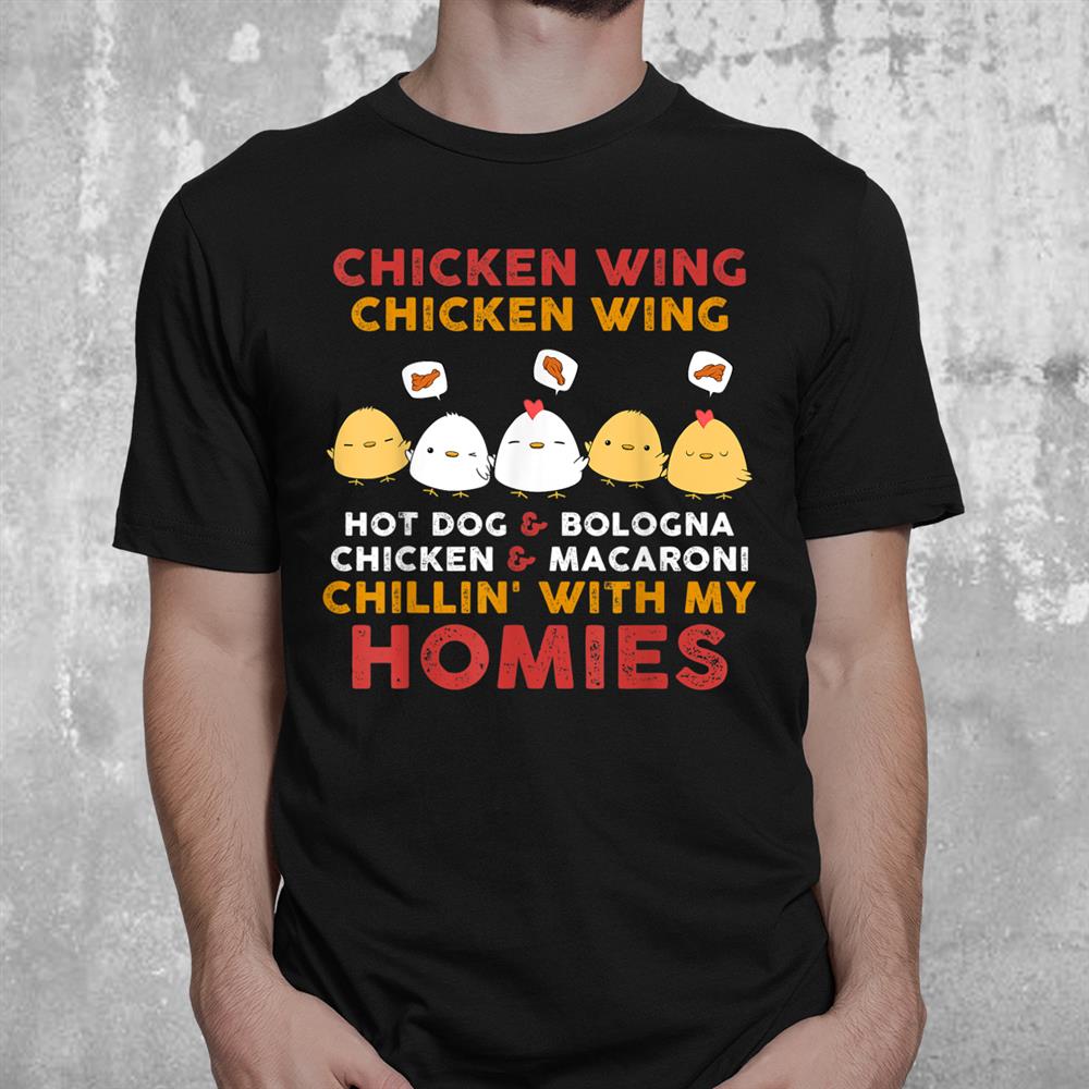 Chicken Wing Chicken Wing Shirt Kids Hot Dog Bologna Shirt