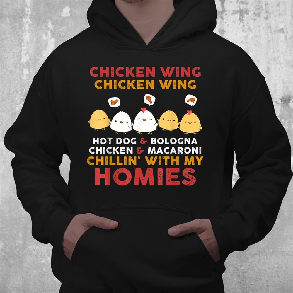 Chicken Wing Chicken Wing Shirt Kids Hot Dog Bologna Shirt