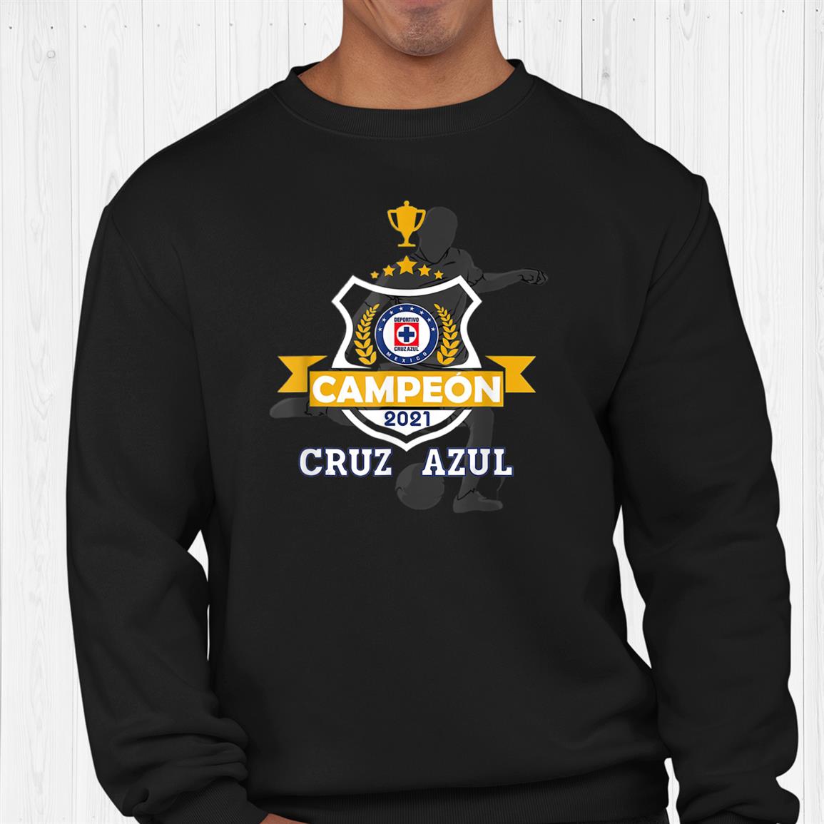 Cruz Azul Campeon 2021 Mexicano La Maquina Celeste Fan Made Shirt