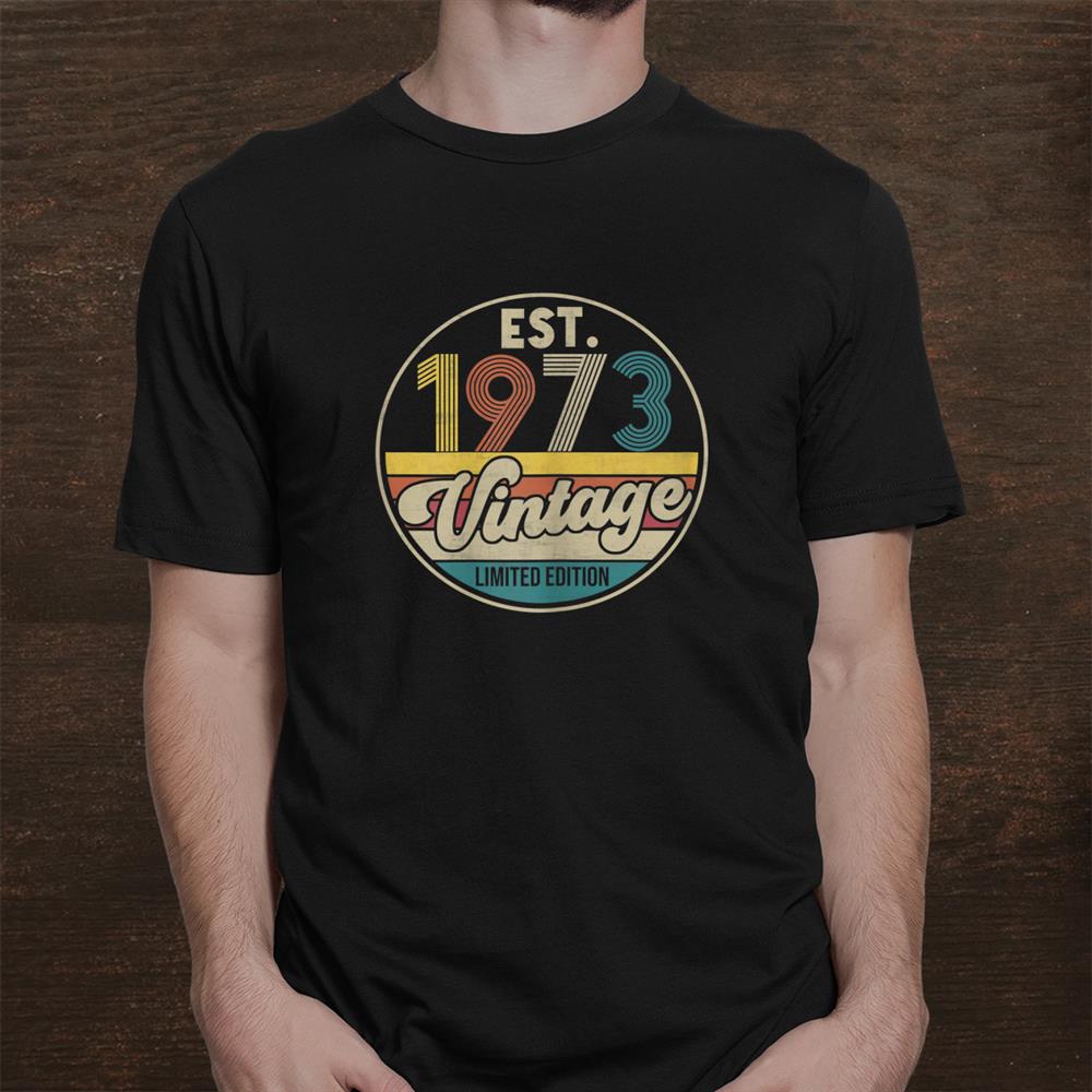 Est 1975 - 48th Birthday Vintage Shirt | Limited Edition T-Shirt, Sweatshirt & Hoodie