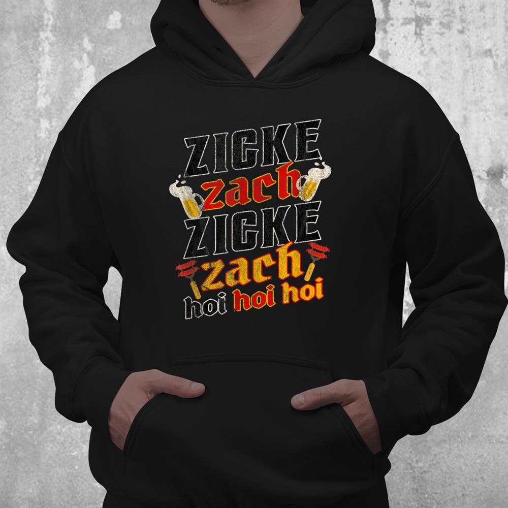 German Oktoberfest Zicke Zacke Zicke Zacke Hoi Hoi Hoi Beer Shirt