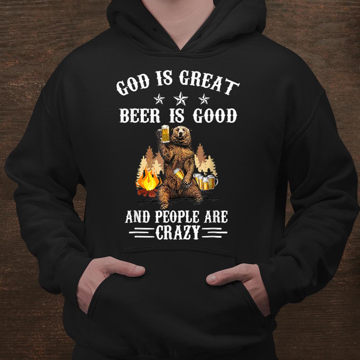 God Is Great Beer Is Good And People Are Crazy Beer Shirt God Is Great Beer Is Good And People Are Crazy Beer Shirt