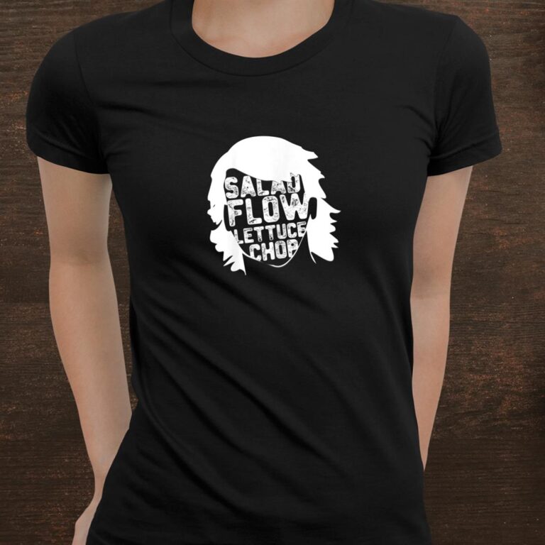 Hockey Hair Funny Flow Lettuce Salad Chop Hockey Shirt Fantasywears