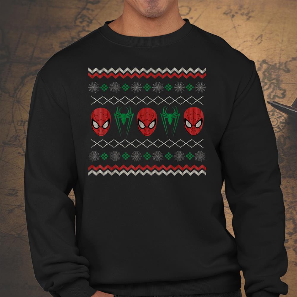 Marvel Spider Man Ugly Christmas Sweater Shirt