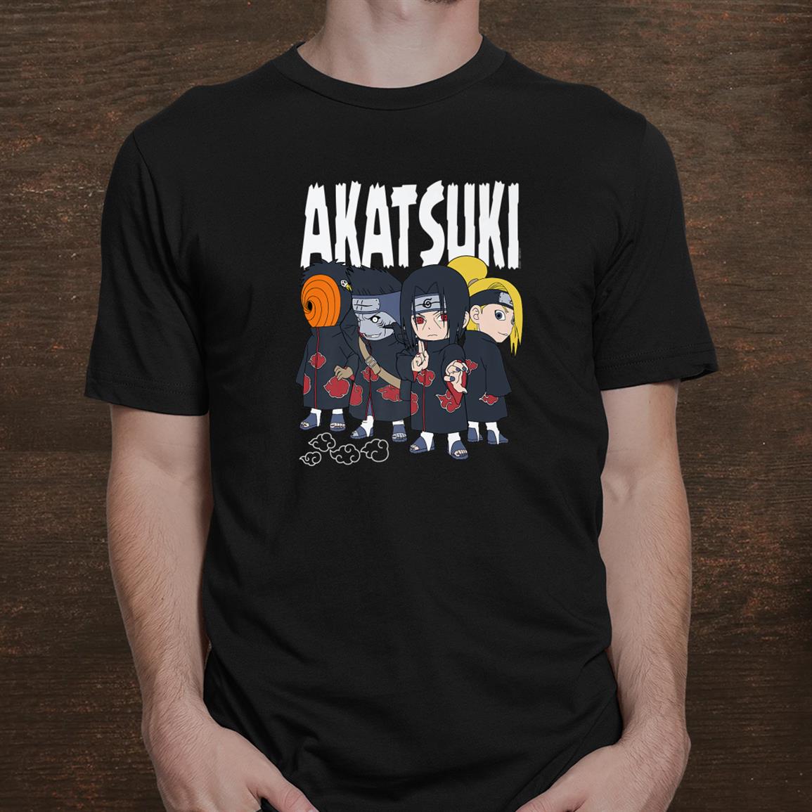 Naruto Shippuden Chibi Akatsuki Pose Shirt Naruto Shippuden Chibi Akatsuki Pose Shirt