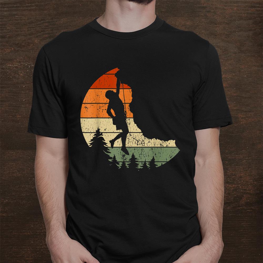 Retro Rock Climbing Vintage Climber Shirt Fantasywears