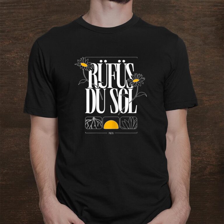 Rufus Du Sol Merch ANZ Cities Tour T Shirt