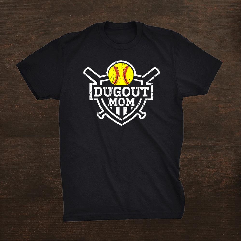 Softball Dugout Mom Shirt Fantasywears