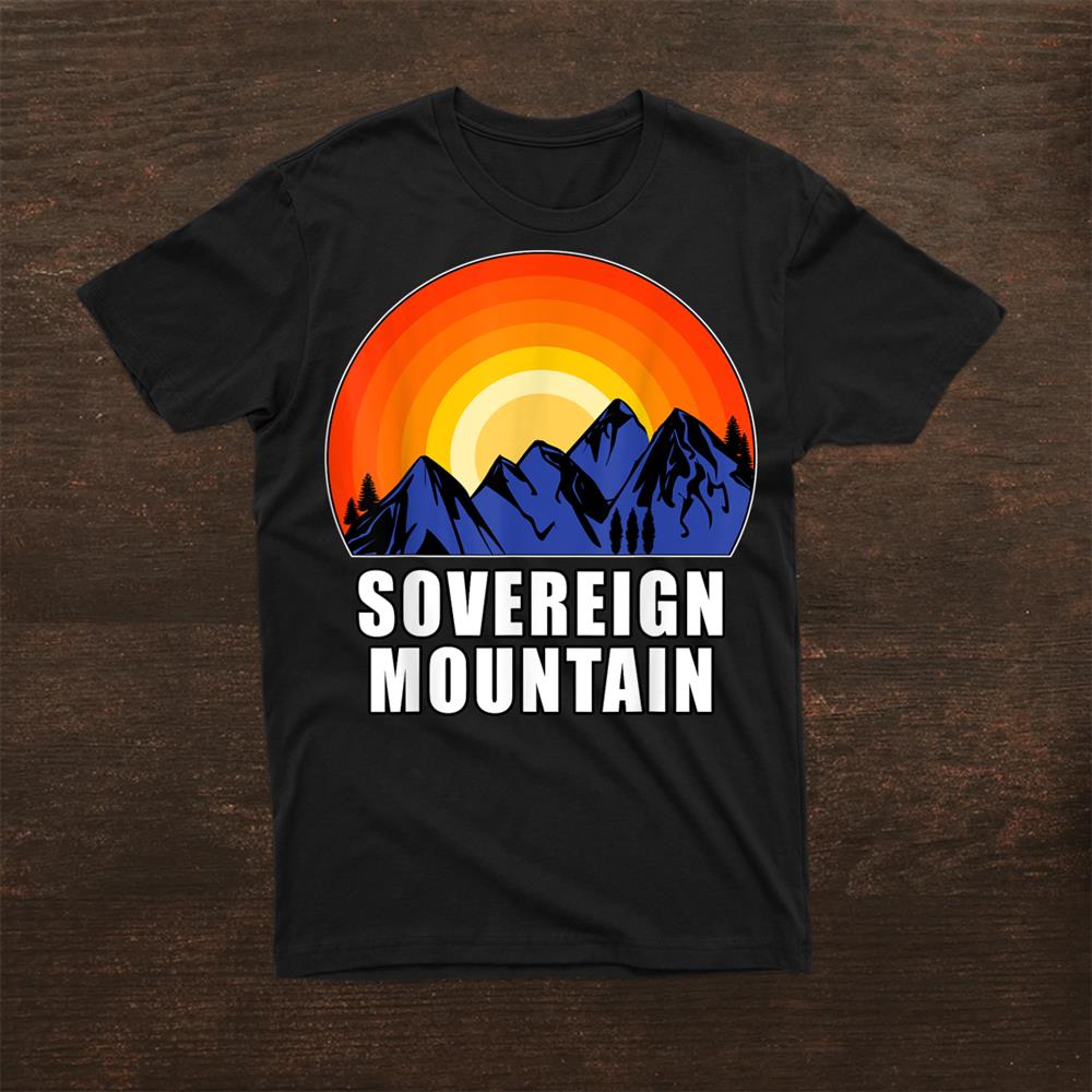 Sovereign Mountain Summit Peak Rock Mountain Climbing Shirt Fantasywears