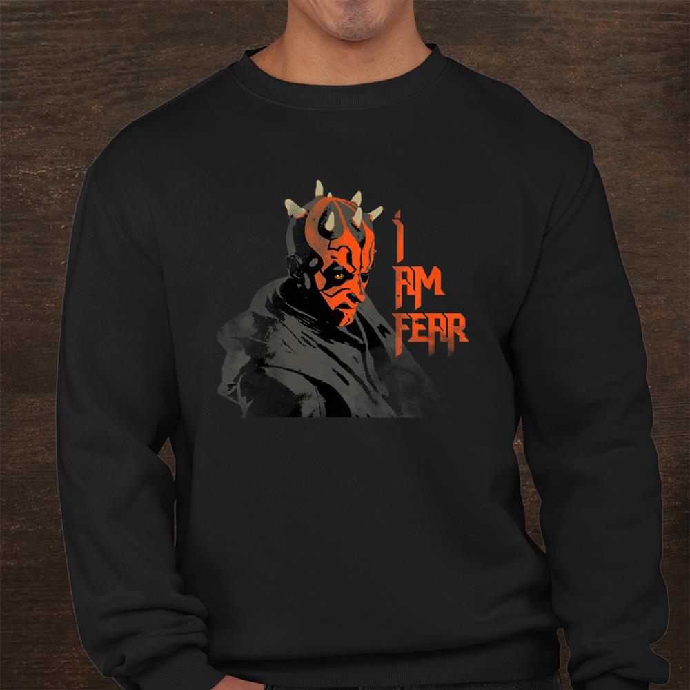 Star Wars Darth Maul Sith Lord I Am Fear Shirt