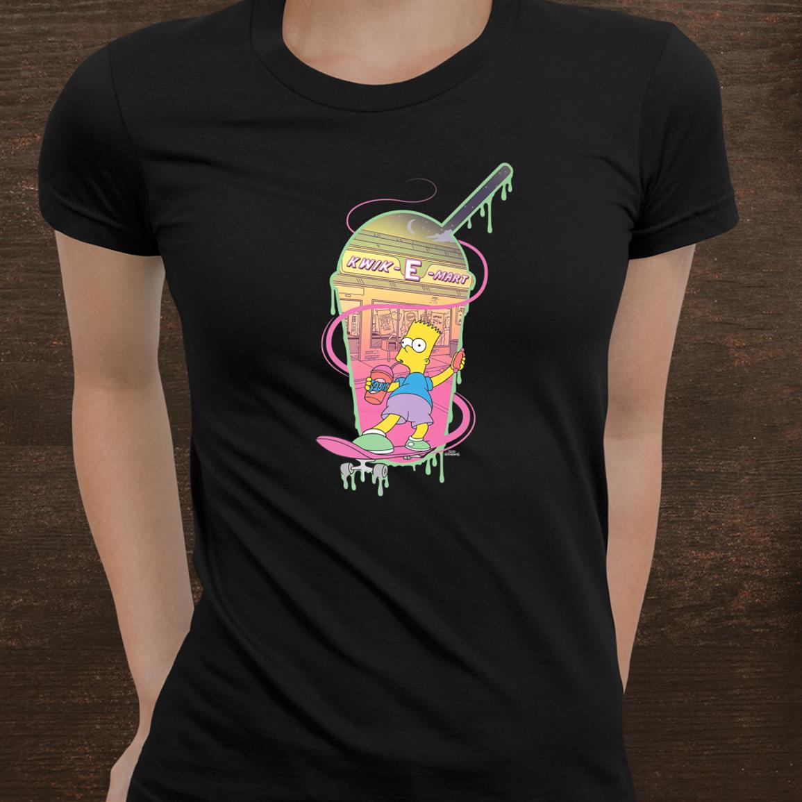 The Simpsons Bart Simpsons Kwik E Mart Squishee Shirt The Simpsons Bart Simpsons Kwik E Mart Squishee Shirt