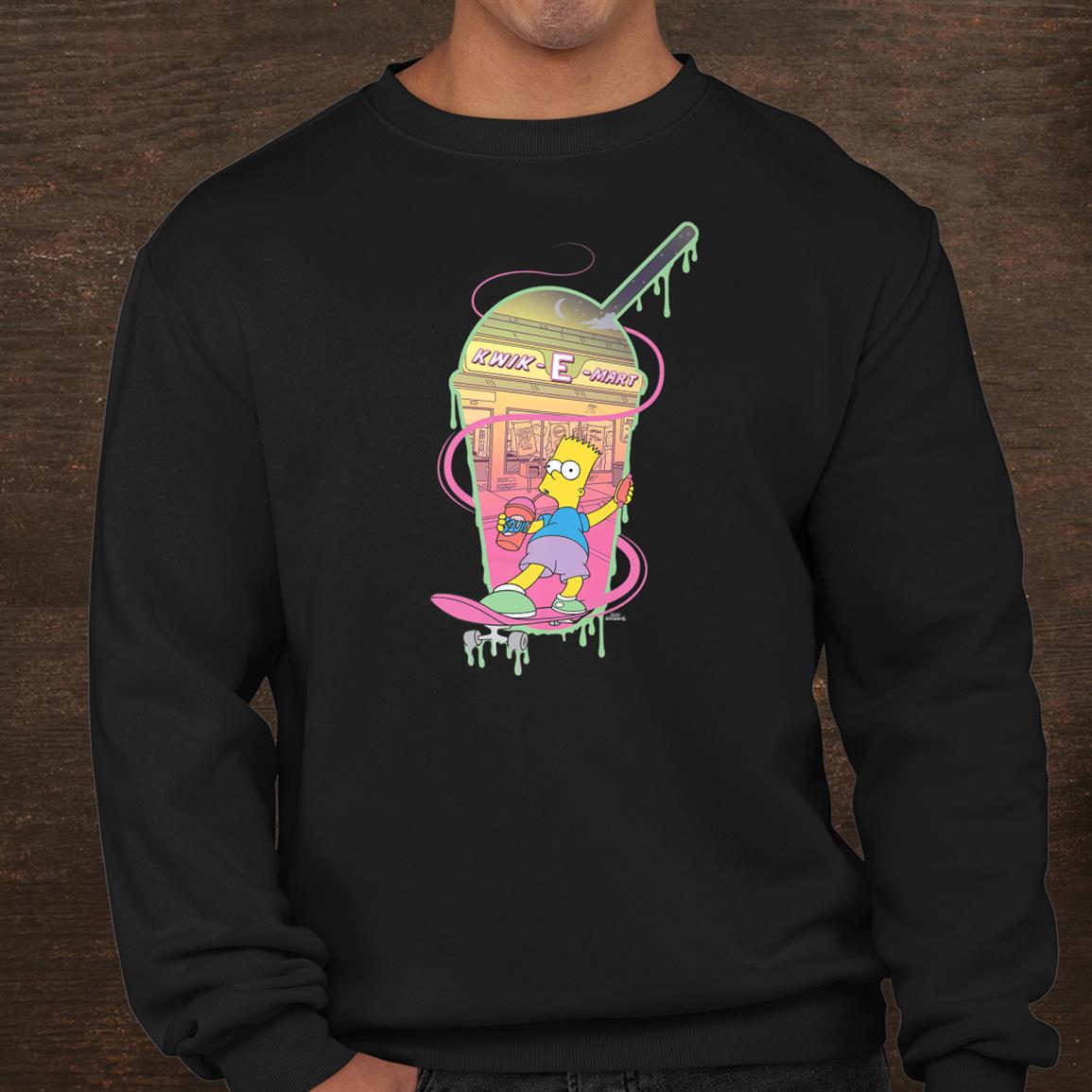 The Simpsons Bart Simpsons Kwik E Mart Squishee Shirt The Simpsons Bart Simpsons Kwik E Mart Squishee Shirt