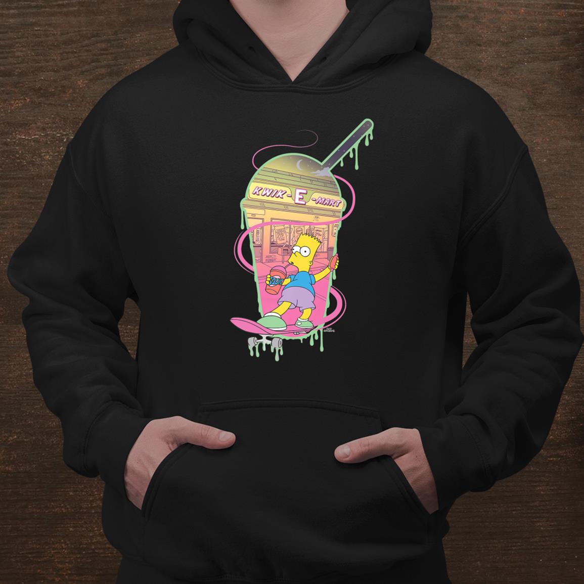 The Simpsons Bart Simpsons Kwik E Mart Squishee Shirt The Simpsons Bart Simpsons Kwik E Mart Squishee Shirt