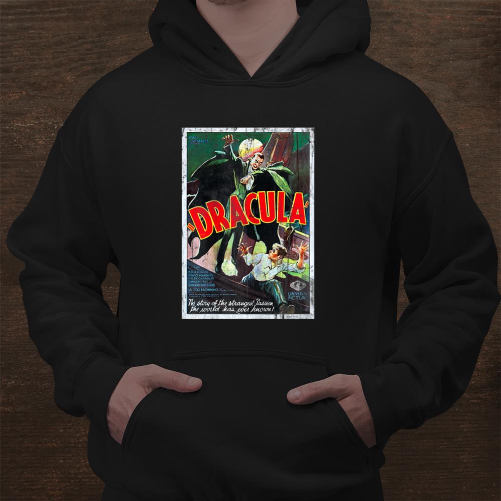 Vintage Dracula Movie Poster Shirt