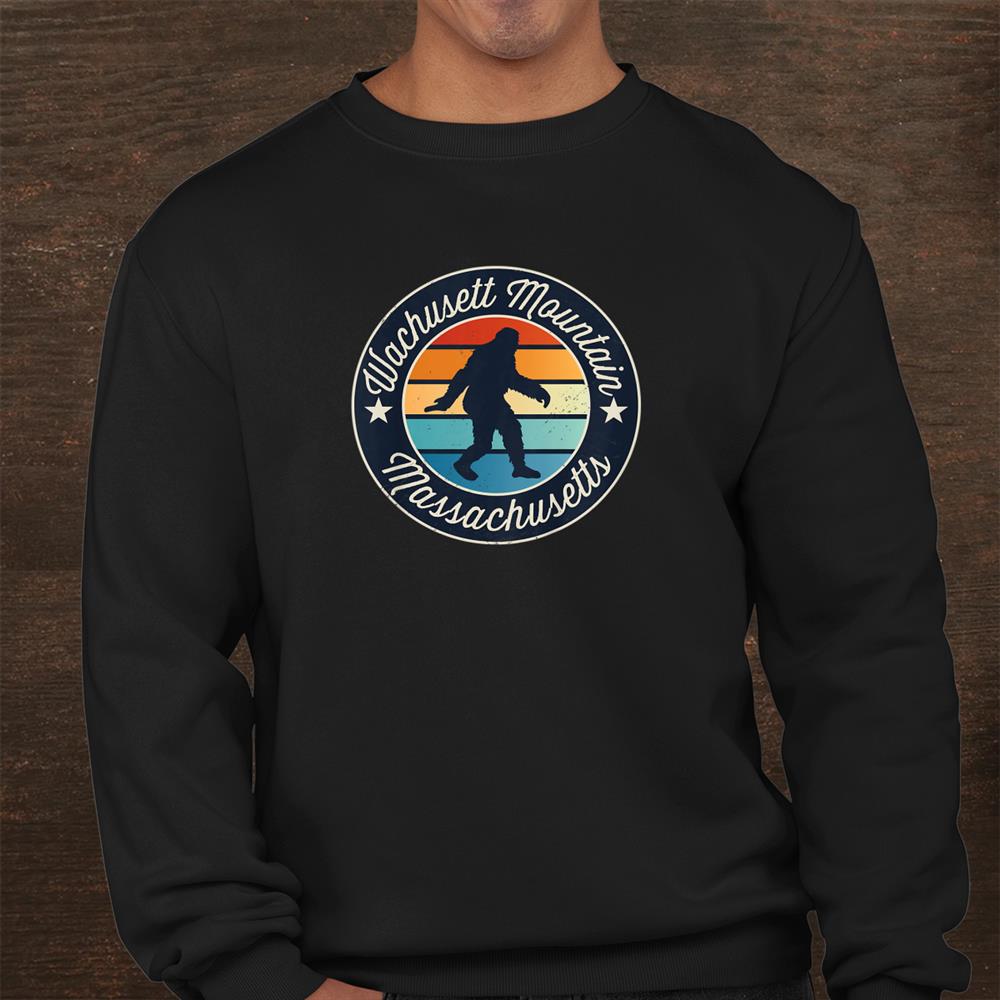 Wachusett Mountain Massachusetts Ma Sasquatch Souvenir Graph Shirt Wachusett Mountain Massachusetts Ma Sasquatch Souvenir Graph Shirt