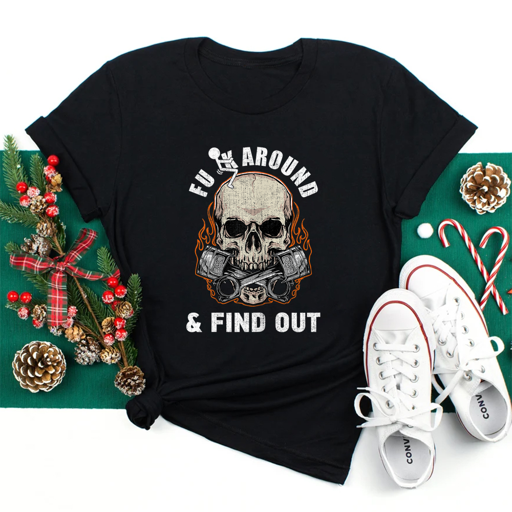 Funk Around And Find Out Head Skull Shirt Funk Around And Find Out Head Skull Shirt